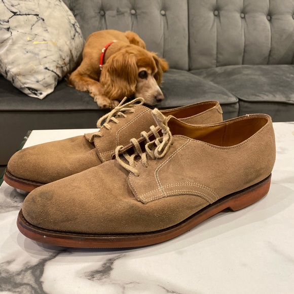 Cole Haan Suede Shoes Light Brown Size 11 - Picture 1 of 6